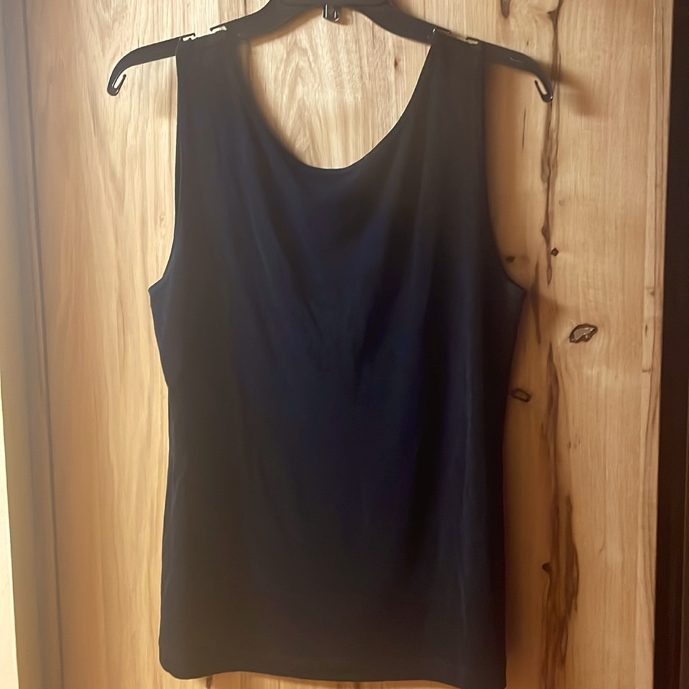 Travelers by‎ Chico’s black tank top sz 1 (Med/8)